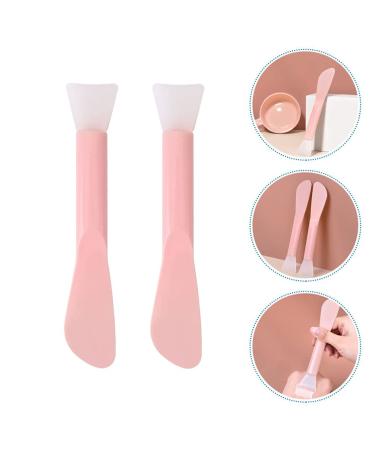 Minkissy 2pcs Silicone Face Brushes Face Mud Applicator & Moisturizer Tool for Body Butter & Hair Growth Perfect Beauty Accessories for Flawless Skin - Buy Online on GoSupps.com