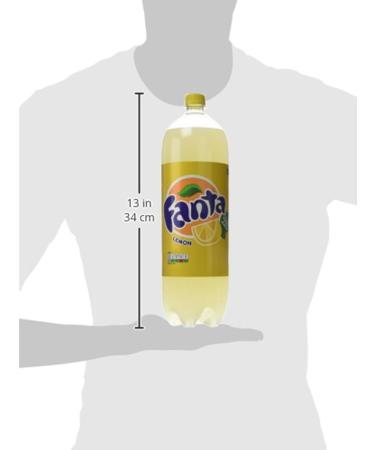 Fanta Pack of 6 Plastic Lemon Bottles Gas Refresher 2 L - Buy Online on GoSupps.com