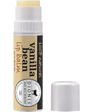 Dionis Vanilla Bean Scented Lip Balm Set of 3 | Made in USA | Goat Milk Skincare | Cruelty-Free & Paraben-Free - Buy Online on GoSupps.com