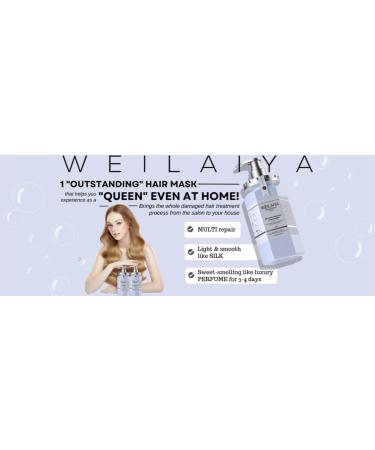 Weilaiya Comb Truffle Shampoo Set & High Gloss Hair Mask 450mL - Repair Damaged Hair Rebuild Structure Anti-Aging Long-Lasting Color - Buy Online on GoSupps.com
