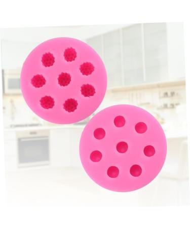 MAGICLULU Decor 4 Pcs Cakesicles Mold Non-Stick Mold Silicone Mold Cake Decorations Pink Mold Cake Decorating Tool Fondant Mold DIY Mold Cake Toppers Cake Mold Blueberry Fondant Cake medium - Buy Online on GoSupps.com