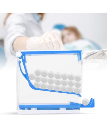 4 Colors Dentist Cotton Roll Dispenser - Press Type Holder for Dental Care - Blue | International Shipping Available - Buy Online on GoSupps.com