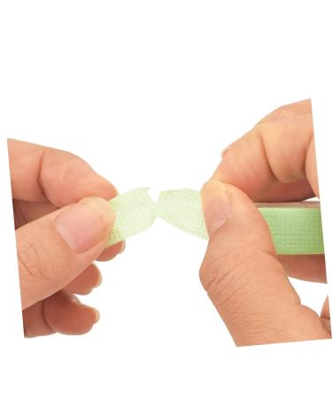 FOMIYES 25 Rolls Makeup Artist Must Haves Lash Tape Green Tape Pro Tape Lash Supplies for Lash Techs Makeup Tape Eyelash Fabric Tape Body Wash Wipes Breathable Non-woven Fabric - Buy Online on GoSupps.com