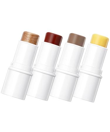 TOVINANNA 1 Set Contour Stick Contour Makeup Highlighter Stick Contour Kit for Women Stick Highlighter Highlighters Makeup Contouring Makeup Kit for Beginners Makeup Stick Face Highlighter