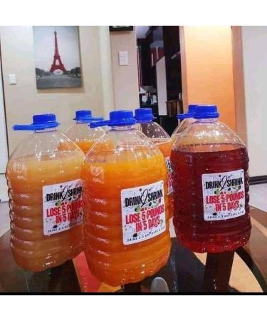 4 Week Drink2Shrink Detox Formula for Stubborn Belly Fat - Green Apple Flavor - Buy Online on GoSupps.com