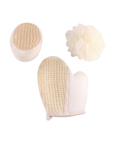 Housoutil 6 Pcs Bath Ball Scrubbing Gloves Loofah Body Scrubber Exfoliating Shower Glove Bath Ball Scrub Gloves 1 Count (Pack of 1)