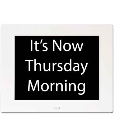 NRS Healthcare Rosebud Reminder Dementia Clock - Memory Support Aid - Buy Online on GoSupps.com