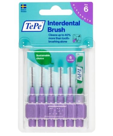 Tepe interdental brush 1.1mm purple 6 st