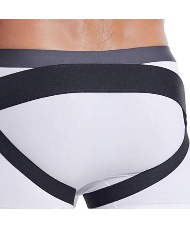 NEZIH Hernia Belt with 2 Compression Pads - Left/Right Umbilical Hernia Support | International Shipping Available - Buy Online on GoSupps.com