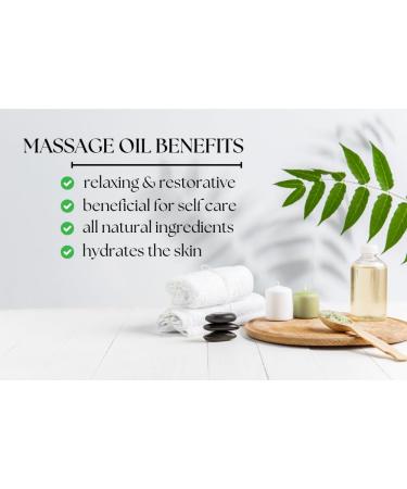 Greenhealth- 8 fl oz Blue Plastic- Massage Oil - Ready-to-Use - 100% Pure Essential Oil Blends- Pre-Diluted - Buy Online on GoSupps.com