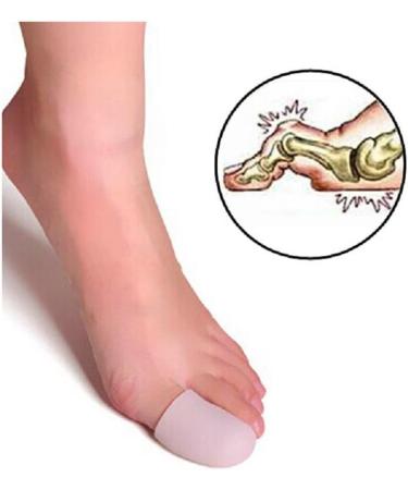 PEDIMEND Soft Silicone Gel Big Toe Cap Protector - Straightener - Prevent Corn - Blisters - Friction Injury - Toe Nail Protector - Ingrown Toe Nails Unisex - Foot Care 5Pair - 10PCs - Buy Online on GoSupps.com