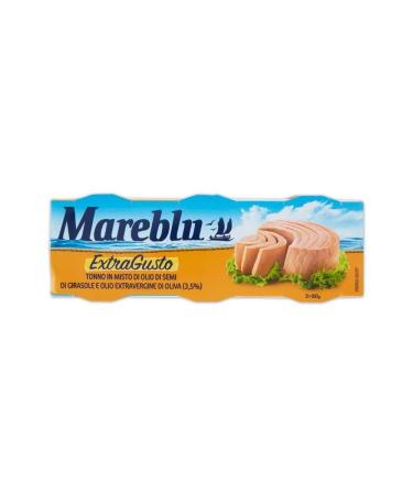 Mareblu Extra Gusto Tuna In Sunflower Oil & Olive Oil 3x80g