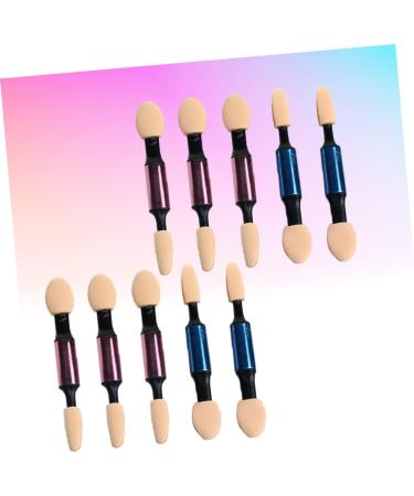 Healeved 10pcs Makeup Brush Eye Shadow Brush Eye Shadow Applicator Cosmetics Blending Brush - Buy Online on GoSupps.com