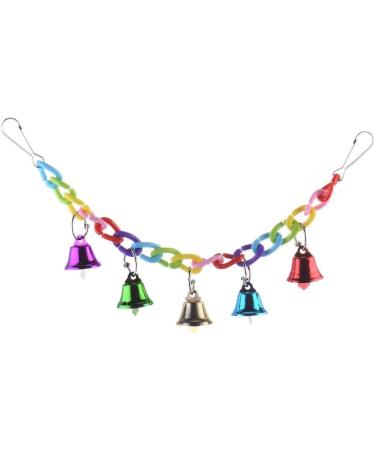 Hypeety Hamster Parrot Hanging Ladder Bridge Swing with Metal Bell - Bird Toy Accessory - Buy Online on GoSupps.com