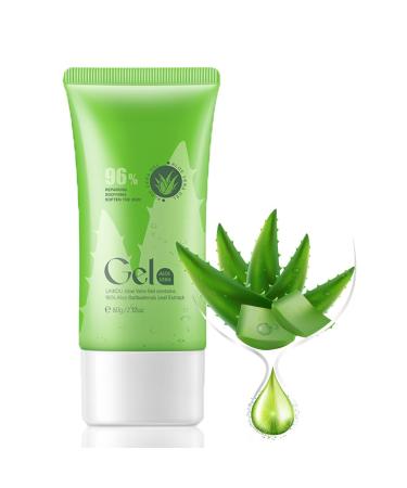 96% Aloe Vera Gel Pure Aloe Vera Gel Aloe Vera Gel For Face Organic Aloe Vera Gel Aloe Vera Face Cream for Women & Men Sunburn After Sun Soothing Cooling Moisturizing Repair