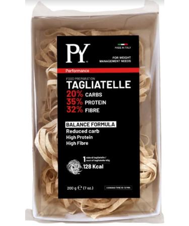 Tagliatelle 200 g (7 oz) - Low Carb, High Protein Pasta, High Fiber