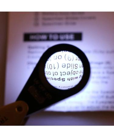 20X 21Mm Led Loupe Jeweler Magnifier Foldaway Achromatic Triplet Lens with Loop Uv Led Lights Magnifying Gem Optical Tool for Inspecting Diamonds Gemstones Watches Made in China - Buy Online on GoSupps.com