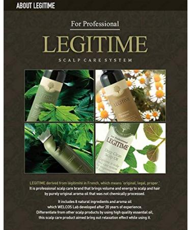 Legitime Anti-Thinning Scalp Hair Tonic 6.76 oz | Hair Loss Treatment | Made in Korea | Organic Herbal Extracts | Strengthen Roots & Stimulate Scalp | For Men & Women - Buy Online on GoSupps.com