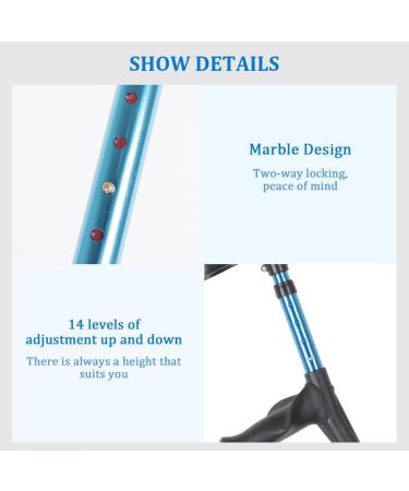 Forearm Crutches Adjustable Elbow Crutches Adults Lightweight Mobility Aid Ergonomic Cuff Crutches for Adults - Buy Online on GoSupps.com