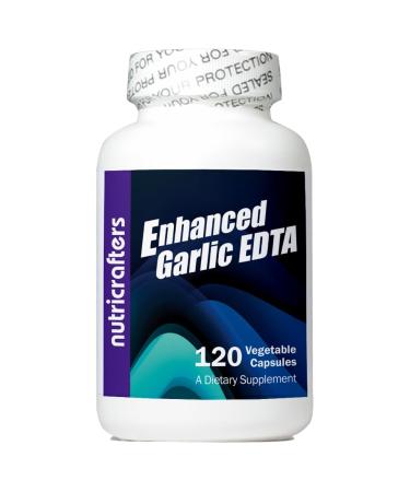 Enhanced Garlic EDTA 120 Capsules 3 Pack + Protect Minerals 180 Capsule Bundle