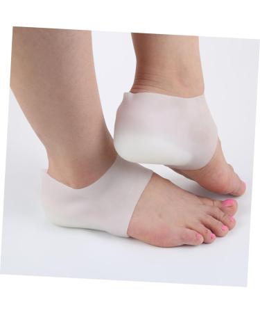 NOLITOY 2 Pairs Silicone Heel Lift Pads - Height Increasing Insole & Cushion for Comfort | International Shipping Available - Buy Online on GoSupps.com