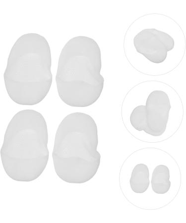 minkissy 2 Pairs Foot Socks Heel Repair Socks for Women Heel Socks for Cracked Heel Moisturizing Sock Soft Moisturizing Gel Socks Dry Feet Socks Men and Women Sock Cover Sebs Porous White White 19x8.7cm - Buy Online on GoSupps.com