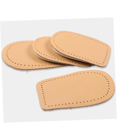 Minkissy Ball of Foot Cushions for Heels - Thickened Leather & Latex Forefoot Pads for Women - Yellow Half Insoles - Buy Online on GoSupps.com