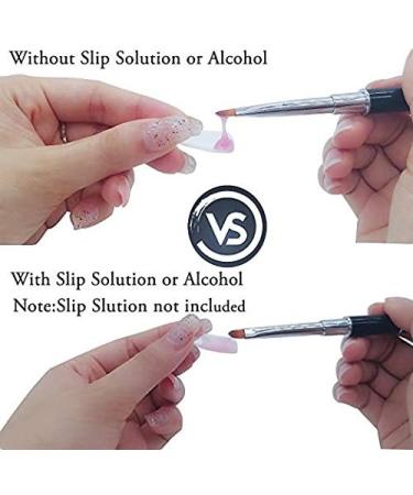 Poly Gel Nail Builder Set With 4 kinds Nail Brush + slip sloution Gel Quick Building Nail Tips Finger Extension Poly Glue Gel Nail Art Tool - Buy Online on GoSupps.com