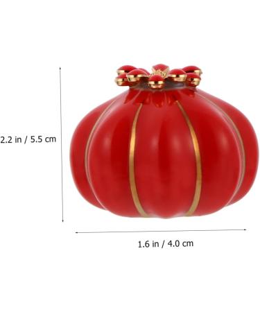Beavorty Pumpkin Slices Manicure Practice Base magnetic base magnetic mount crystal display stand crystal holder Manicure Supplies Manicure Stand Retro Manicure Base nail exercise rack 5.5X4cm Red - Buy Online on GoSupps.com