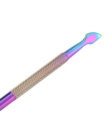Cuticle Pusher Stainless Steel Nail Perfection Tool Dead Skin Removal Pedicure Nails Cleaner Nail Art Manicure Tool for Fingernails and Toenails (F505) - Buy Online on GoSupps.com
