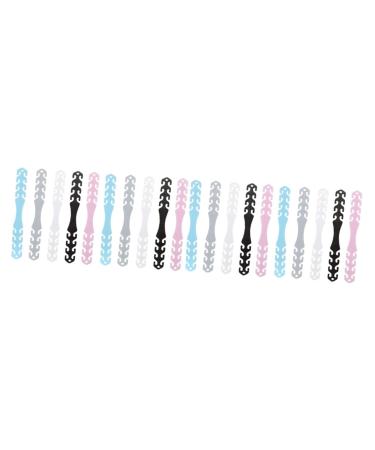 FRCOLOR 20 STK Mask Ear rope buckle ear clips earrings earrings Extension buckles for the mouth cover Anti-Feste-eared strap rope extension buckle ear hook anti-strangulation belt