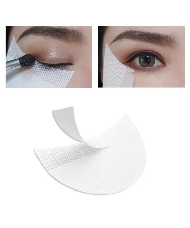 ForSewian 200 Pcs Eyeshadow Shields  Professional Lint Free Eye Pad Under Patches - Prevent Makeup Residue for Eyelash Extensions and Tinting Makeup