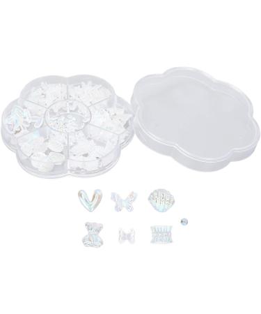 Glitter nail decoration cute and charming and bright decoration on nails decorated with various styles for the home - Buy Online on GoSupps.com