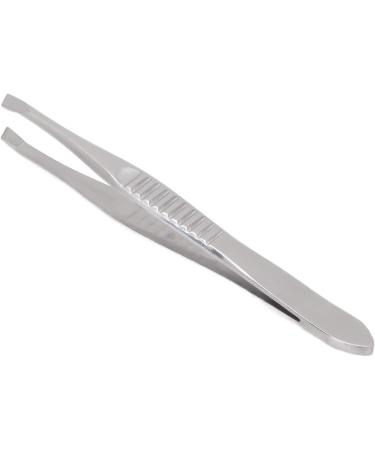 Slanted Eyebrow Tweezers Corrosion-Resistant Stainless Steel Eyebrow Tweezers for Eyebrows and Facial Makeup - Buy Online on GoSupps.com