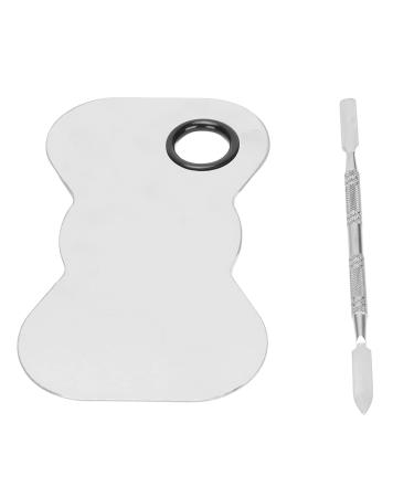 Shop Premium Cosmetic Makeup Palette Set | Stainless Steel Mixing Tray & Spatula for Flawless Foundation & Nail Art - International Shipping Available - Buy Online on GoSupps.com