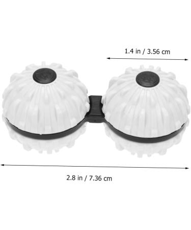 Beavorty 1stk Decompression Ball Toy - White Massage Ball for Stress Relief - 7.36x3.56cm - International Shipping Available - Buy Online on GoSupps.com