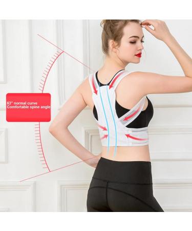 Buy Hump Back Orthotic Device - Invisible Ultra-Thin Support for Kyphosis & Scoliosis | White Large - Pain Relief for Adults - Buy Online on GoSupps.com