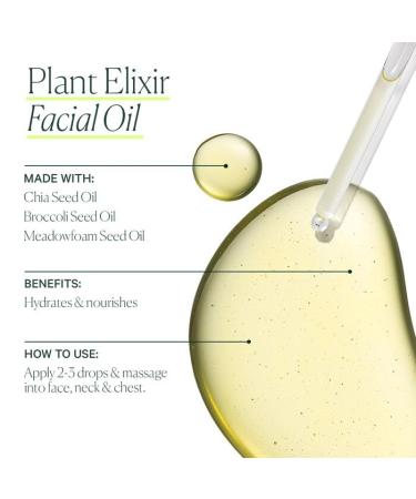 Well People Plant Elixir Facial Oil - Lightweight & Hydrating Vegan Botanical Oil for Glowing Skin | Replenishing & Cruelty-Free - Buy Online on GoSupps.com