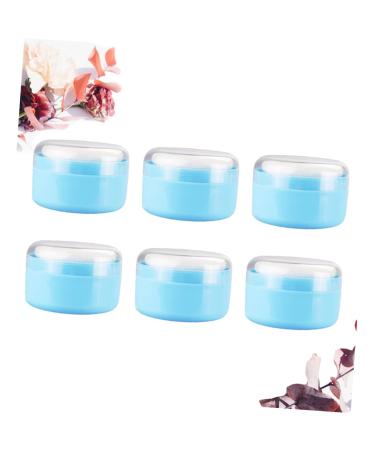 Beavorty 6pcs Kids Travel Set with Makeup Containers and Portable Powder Sieve - Blue - Buy Online on GoSupps.com
