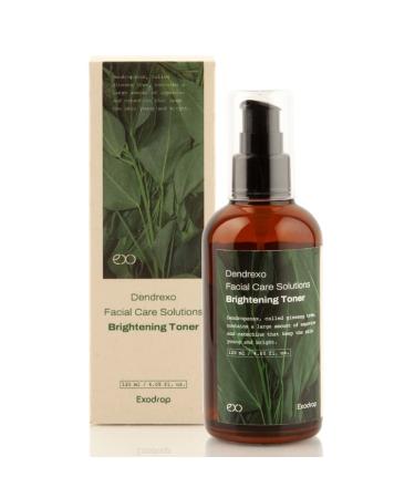Exosome Toner Clarifying&Moisturizing Ginseng Tree Exosome Quick-Absorbing 100% Vegan All Skin Types 4.05 Fl Oz