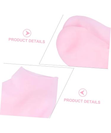 Housoutil 1 Pair Protective Socks Cotton Socks for Moisturising Spa Moisture Socks Foot Lotion Socks Silicone Cotton Glove Womens Socks Gel Sock Feet Miss Pink Heel Foot Socks Sebs - Buy Online on GoSupps.com