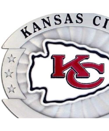 Siskiyou Sports Kansas City Chiefs Men's Oversized Fan Belt Buckle - Buy Online on GoSupps.com