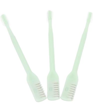 ZJchao Manual Nose Hair Trimmer - 360 Rotation Double Heads Deep Cleansing - Mint Green - 3pcs - International Shipping Available - Buy Online on GoSupps.com