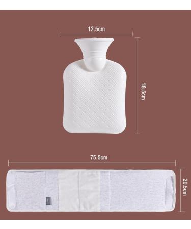 Soft Cotton Hot Water Bottle - Mini Warming Bag for Pain Relief & Cold Compress | Ideal for Sports Injuries Neck Shoulders Back & More - Buy Online on GoSupps.com