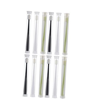 Beavorty 12 pieces nano toothbrush for pregnant women toothbrushes for pregnant women manual toothbrush micro nano toothbrush postpartale toothbrushes dental accessories toothbrushes with 1 piece (1 Pack) as shown x 2 pieces