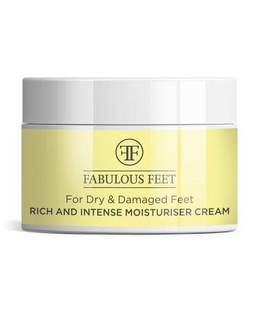 FABULOUS FEET RICH & INTENSE MOISTURISER Cream for dry foot damage rejuvenating and moisturizing