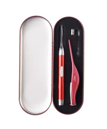 LUKEO LED Flash Light Ear Wax Pickers Remover Curette Earpick Tweezers Ear Spoon 1 D