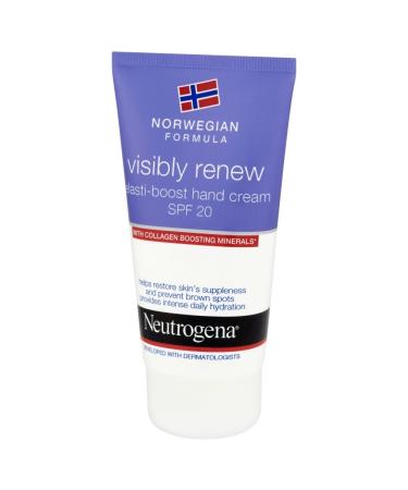 Neutrogena Norwegian Formula Visibly Renew Hand Cream SPF20 - 75ml | Moisturizing Hand Care for Smooth Skin - Buy Internationally - Buy Online on GoSupps.com