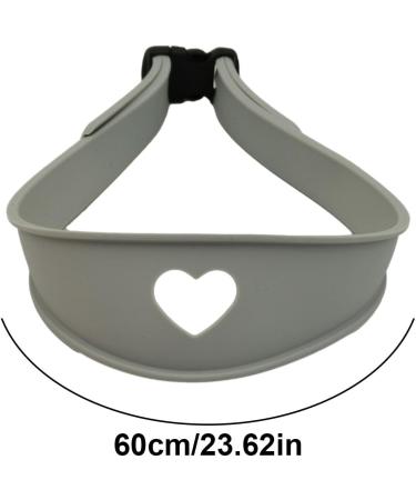 Neckline Templates For Shaving - Hair Trimming Guide Tool for Cutting - Curved Silicone Hair Styling Tools Haircut Bands for Home Haircuts Gray - Buy Online on GoSupps.com