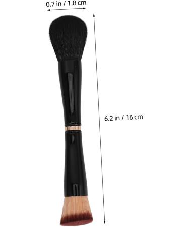 FRCOLOR Makeup Brush Liquid Foundation Brush for Face Blush Brush Powder Foundation Makeup Foundation Brush Blending Brush Foundation Powder Brush Small Brush for Makeup Nylon 16.00X1.80X1.80CM Black - Buy Online on GoSupps.com